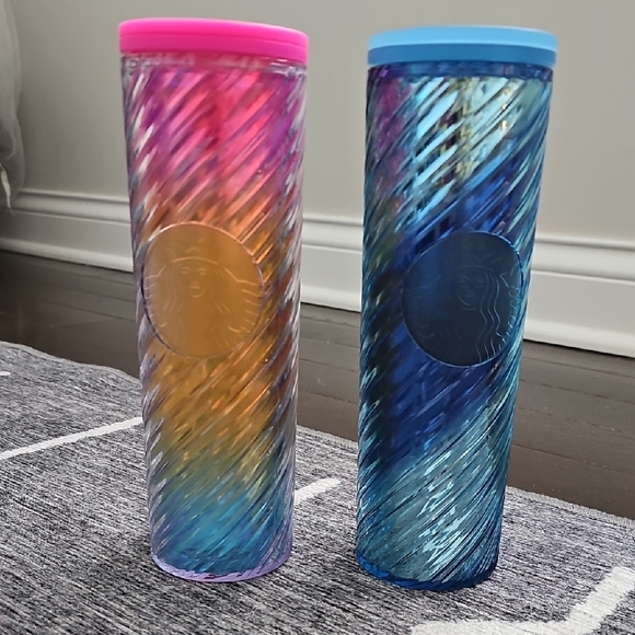 Starbucks Other - Starbucks Colorful Tumbler Set